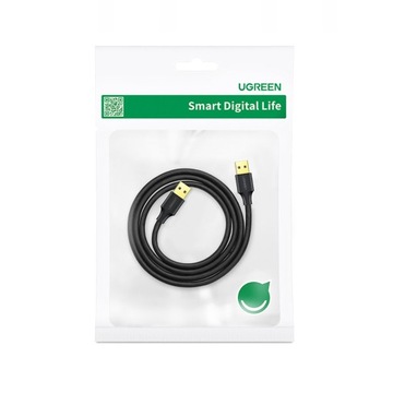 UGREEN US128 КАБЕЛЬ USB 3.2 GEN 1, 3 М, ЧЕРНЫЙ