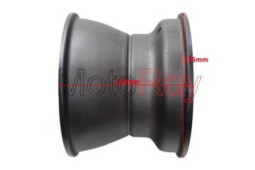 FELGA ATV 8'' 4 ŚRUBY PRZÓD ATV 200 BASHAN CZARNA