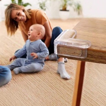 Zabezpieczenia Narożników Mebli Ochrona Rogów Stołu Ochraniacze Silikonowe