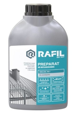 RAFIL PREPARAT DO ODTŁUSZCZANIA METALU EMUSOL 0.5L