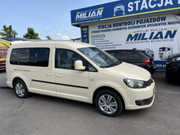 Volkswagen Caddy III Kombi Facelifting 1.6 TDI 102KM 2013 Volkswagen Caddy niepełnosprwanych inwalida rampa, zdjęcie 4