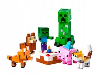 LEGO MINECRAFT 8+ ПОРОСЕНОК ДЕНЬ РОЖДЕНИЯ 21281