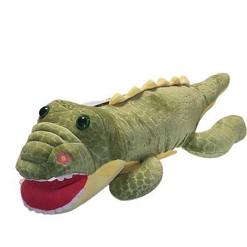 Maskotka pluszak krokodyl zielony 55 cm
