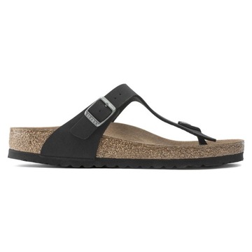 Klapki damskie Birkenstock Gizeh BIRKO FLOR MODNE JAPONKI PROFILOWANE VEGAN