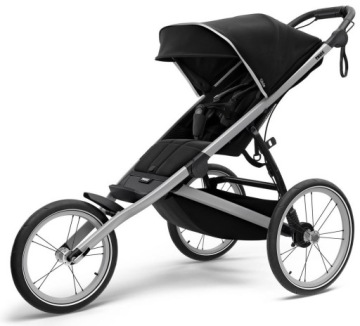 Wózek 1w1 Thule Glide 2 Aluminium/Jet Black