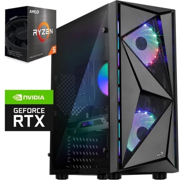 GER-POL PC RYZEN 5 RTX 3050 16GB SSD 512GB + GRA