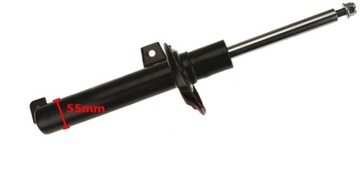 SACHS 2x АМОРТИЗАТОРЫ КРЫШКИ БАМПЕРЫ PASSAT B6 B7 GOLF OCTAVIA 55 мм