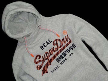 Superdry Vintage Logo Neon Tip Hoodie M