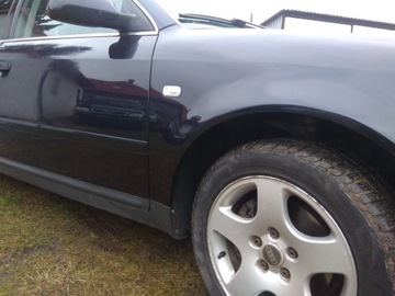 BŁOTNIK AUDI A6 C5 OCYNK GRANATOWY LZ5L Z5L GWARAN