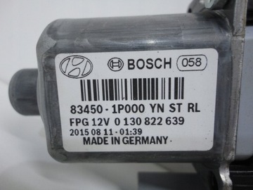 ZVEDÁK MOTOREK OKNO LEVÝ ZADNÍ HYUNDAI IX20 83450-1P000