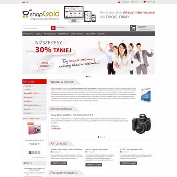 shopgold sklep internetowy 1 domena bez abonamentu