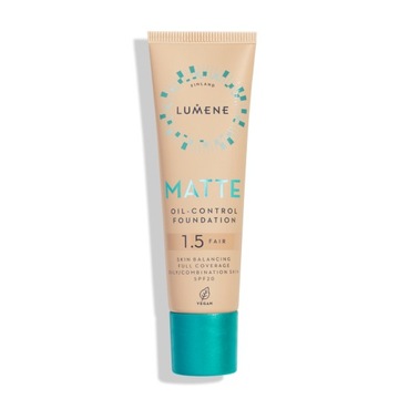 LUMENE Podkład matujący MATTE Oil Control 1.5 FAIR 30 ml