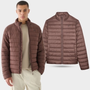 КУРТКА МУЖСКАЯ МУЖСКАЯ 4F ОСЕННЯЯ СПОРТИВНАЯ СТЕГАНЫЙ ПУХОВИК AW24M483