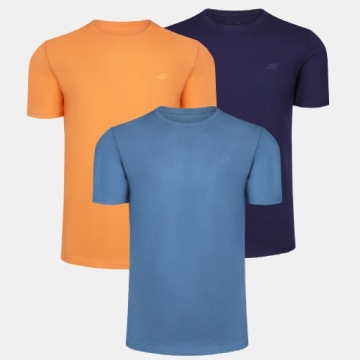 4F T-SHIRT MĘSKI KOSZULKA ZESTAW KOMPLET 3 SZTUKI