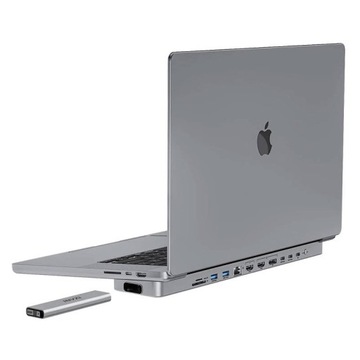 INVZI STACJA DOKUJĄCA MACBOOK PRO 16'' 12W1 3X USB TYP C 2X USB 2X HDMI