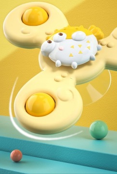 Игрушка-спиннер на присоске 3 шт.