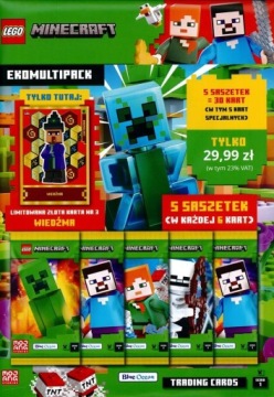 EKOMULTIPACK LEGO MINECRAFT seria 1 - wersja 1