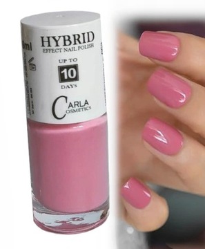 CARLA HYBRID EFFECT lakier do paznokci bez lampy UV 663