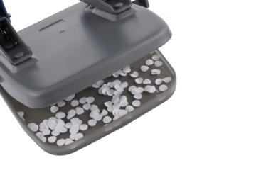 Дырокол микс цветов ECO на 40 листов 0104H D.RECT