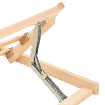 VidaXL Каркас кровати, 13 ламелей, внутренняя регулировка