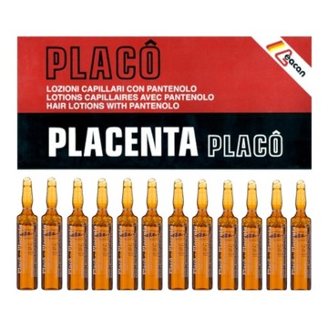 PLACENTA PLACO AMPUŁKI NA POROST WŁOSÓW 12x10ML
