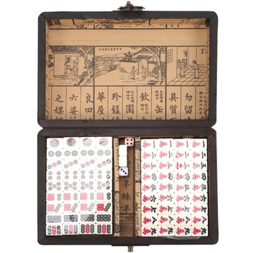 KARTY MAHJONG ZABAWKI MAJIANG HANAFUDA