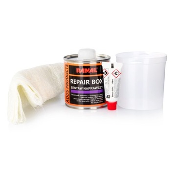 Полиэфирная смола + отвердитель для стекломата Ремонтный комплект RANAL