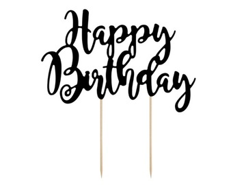 TOPPER NA TORT Happy Birthday Na Urodziny 23cm