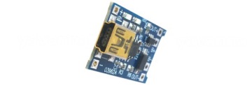 SUPER Зарядное устройство для TP4056 miniUSB Li-Ion, защищенное.