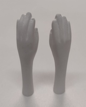 Rączki gipsowe Damskie Ręce Główka gipsowa popiersie gipsowe