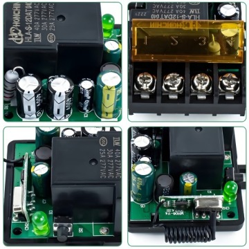 ПДУ до 70 м 230В включение 2x RADIO TOGGLE AC 90-250V 30A