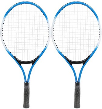 2 ТЕННИСНЫЕ РАКЕТКИ + МЯЧ ДЛЯ ЛЕТНЕГО ИГРОВОГО НАБОРА