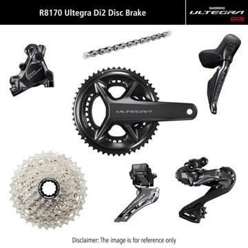 Shimano Ultegra DI2 R8170 группа 170мм, 52x36T, 11-34 GRULTR8170DI2D008