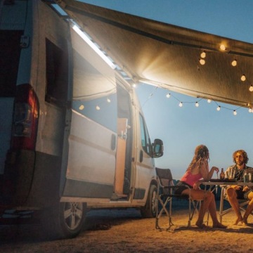 ПОДВЕСНОЙ СВЕТИЛЬНИК ДЛЯ КЕМПИНГОВЫХ АВТОМОБИЛЬНЫХ ПРИЦЕПОВ 12В ОСВЕЩЕНИЕ 168 светодиодов 2ШТ.