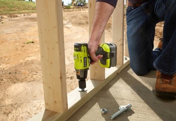 RYOBI УДАРНЫЙ КЛЮЧ ONE+ 18 В R18IW3-0 400 НМ 5AH + 6 ДЛИННЫХ НАСАДОК GEKO