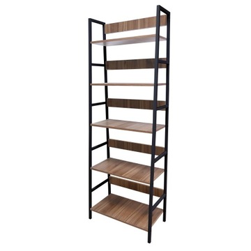 Книжный шкаф с 5 полками, чердачная подставка, книжный шкаф.