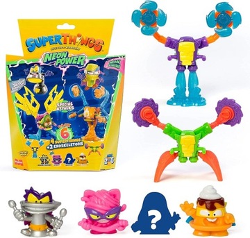 SUPER THINGS ZINGS SERIA 11 ZESTAW 4 FIGURKI 23433