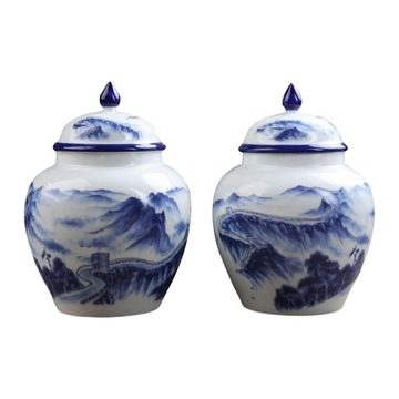 2 szt. Ceramiczny wazon z imbirem Great Wall