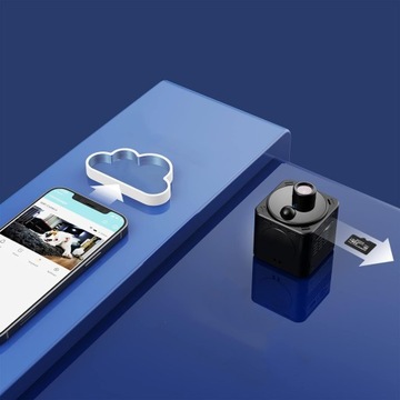 МИНИ-БЕСПРОВОДНАЯ УМНАЯ WIFI ИК-КАМЕРА ОБНАРУЖЕНИЯ ДВИЖЕНИЯ СКРЫТАЯ 4K МАЛЕНЬКАЯ