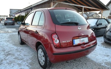 Nissan Micra III Hatchback 5d 1.2 i 16V 65KM 2007 Nissan Micra Niski przebieg - bez korozji - klimatyzacja - PO OPLATACH 1.2, zdjęcie 2