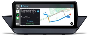 BMW X1 E84 RADIO NAWIGACJA ANDROID CARPLAY MAPY