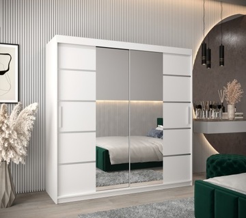 Szafa przesuwna z lustrem garderoba VERONA 4 200cm