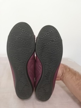 Buty baleriny skórzane Ecco r. 35 wkładka 22,5 cm