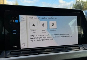 Volkswagen Golf VIII 2022 Volkswagen Golf Salon Polska Automat Virtual Parktronic Tempomat Led, zdjęcie 25