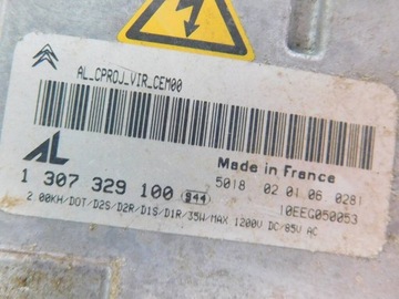 CITROEN C6 2.7 HDI 07R SVĚTLO LEVÝ PŘEDNÍ XENON EU Z MODEL