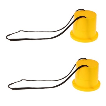 Plastikowe zabawne szczudła do skakania na świeżym powietrzu Spacer żółty 2