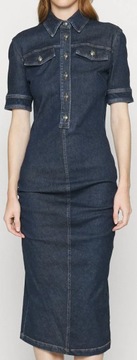 Sportmax Sukienka Jeansowa r.36