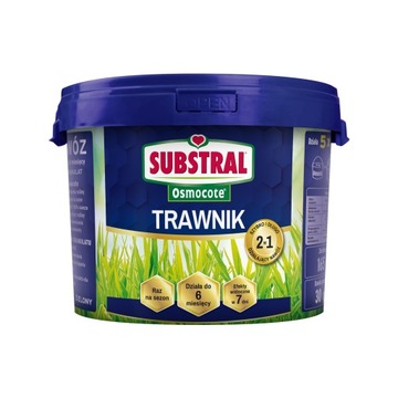 Substral Nawóz extra długodziałający Osmocote 2w1 Trawnik 15KG