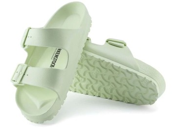 Klapki damskie zielone BIRKENSTOCK ARIZONA EVA FADED LIME 1024691 38