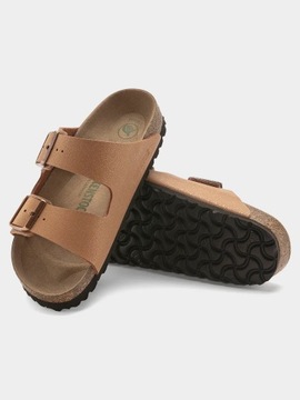 Klapki Damskie Birkenstock 1025046 ARIZONA BFBC NARROW Brązowe 40